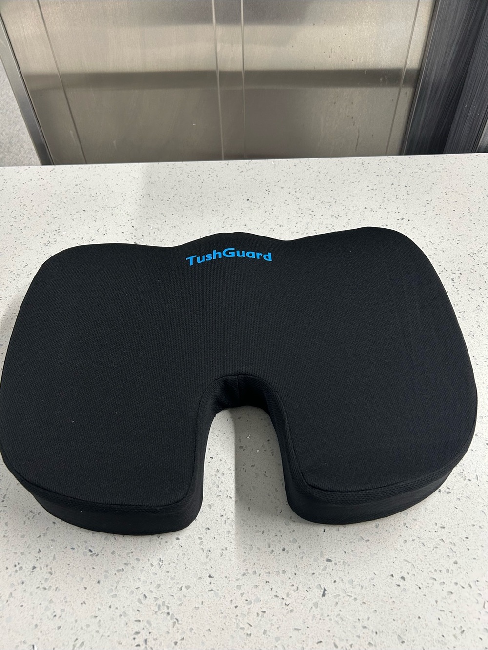 TushGuard Memory Foam Donut Seat Cushion - Black
